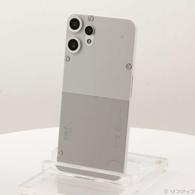 (中古)Nothing CMF Phone 2 Pro 256GB ホワイト A001 SIMフリー(377-ud)