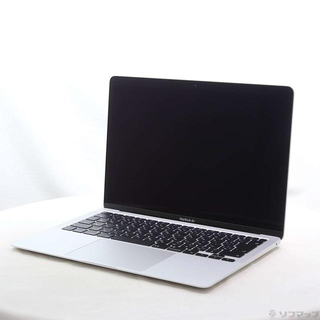 (中古)Apple MacBook Air 13.3-inch Late-2020 MGN93J/A Apple M1 8コアCPU_7コアGPU 8GB SSD256GB シルバー (15.7 Sequoia)(377-ud)