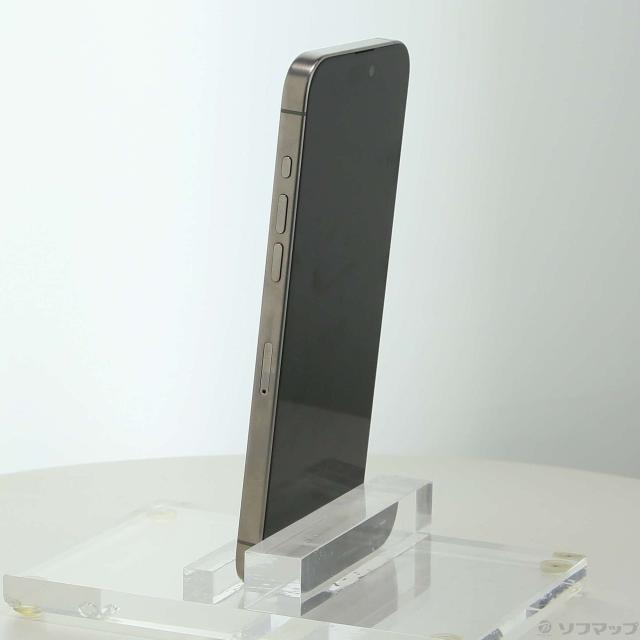 (中古)Apple iPhone15 Pro Max 256GB ナチュラルチタニウム MU6R3J/A SIMフリー(198-ud)