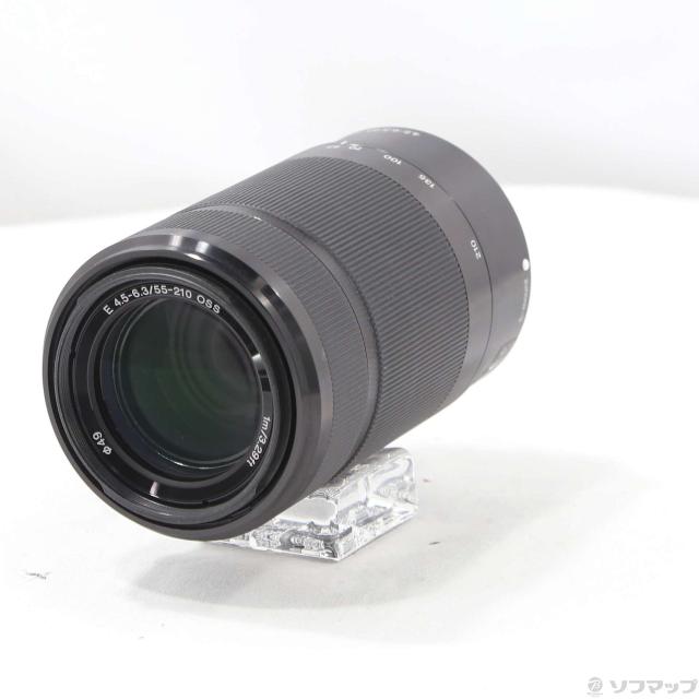 (中古)SONY E 55-210mm F4.5-6.3 OSS SEL55210 ブラック (Eレンズ)(262-ud)