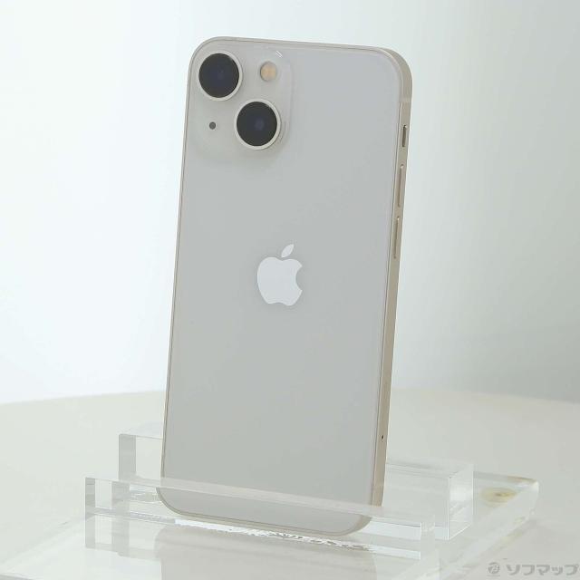中古)Apple iPhone13 mini 128GB スターライト MLJE3J/A SIMフリー(198 