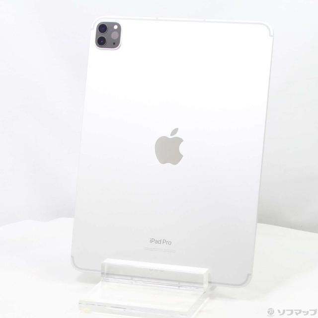 (中古)Apple iPad Pro 11インチ 第4世代 256GB シルバー FNYF3J/A SIMフリー(262-ud)