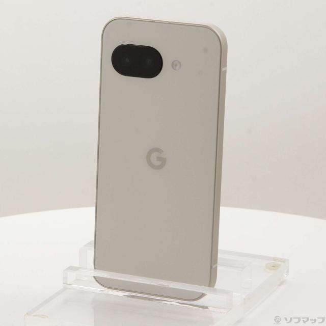 (中古)GOOGLE Google Pixel 9a 128GB ポーセリン G3Y12 docomo SIMフリー(276-ud)