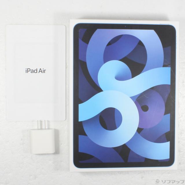 (中古)Apple iPad Air 第4世代 256GB スカイブルー MYFY2J/A Wi-Fi(196-ud)_4