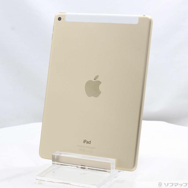 (中古)Apple iPad Air 2 16GB ゴールド MH1C2J/A au(276-ud)