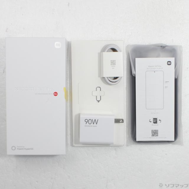 (中古)Xiaomi Xiaomi 15T Pro 256GB モカゴールド MZB0KX0JP SIMフリー(377-ud)