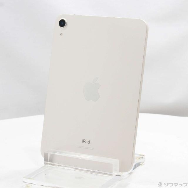 (中古)Apple iPad mini 第6世代 256GB スターライト MK7V3J/A Wi-Fi(305-ud)