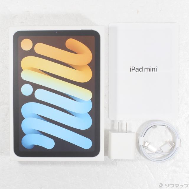 中古)Apple iPad mini 第6世代 256GB スターライト MK7V3J/A Wi-Fi(305