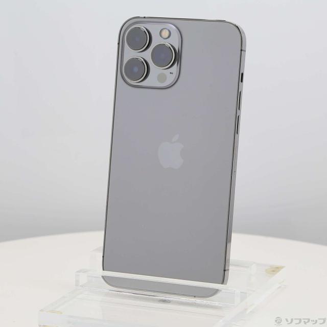 (中古)Apple iPhone13 Pro Max 512GB グラファイト MLJQ3J/A SIMフリー(198-ud)