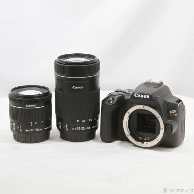 (中古)Canon EOS Kiss X10 ダブルズームキット ブラック(295-ud)