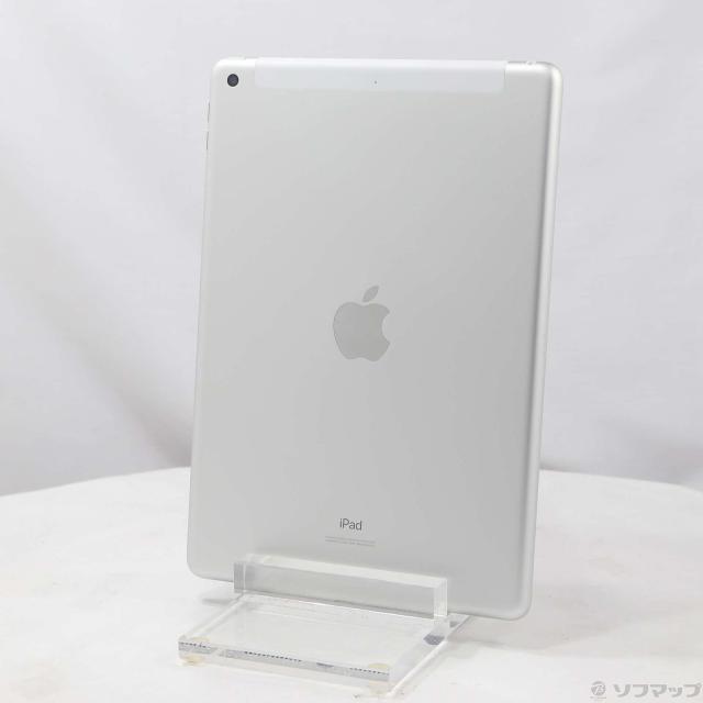 (中古)Apple iPad 第8世代 32GB シルバー MYMJ2J/A docomoロック解除SIMフリー(377-ud)