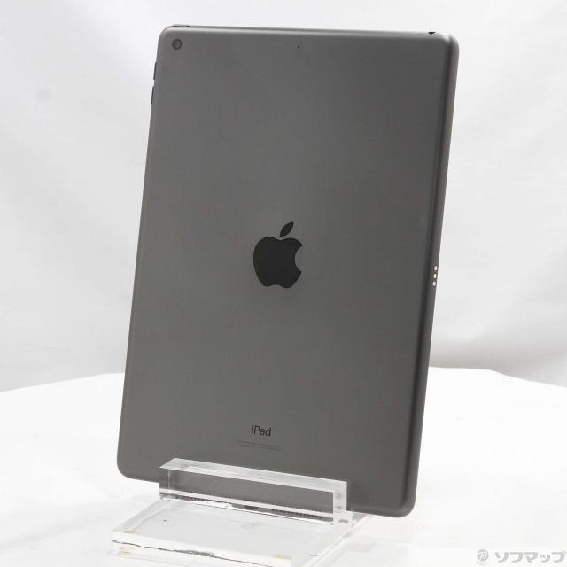 (中古)Apple iPad 第7世代 128GB スペースグレイ FW772J/A Wi-Fi(305-ud)