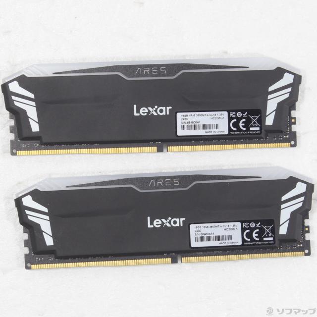 (中古)288P DDR4 PC4-28800 DDR4-3600 32GB 16GB×2枚組(262-ud)
