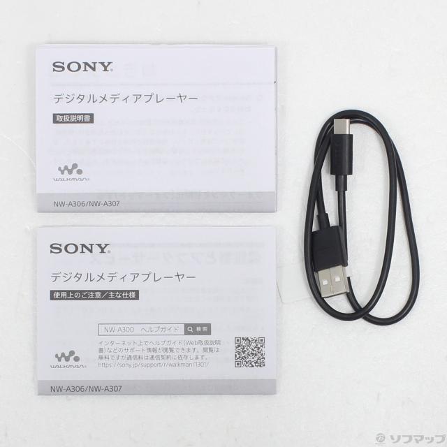 (中古)SONY WALKMAN A300シリーズ メモリ32GB+microSD グレー NW-A306(198-ud)_4