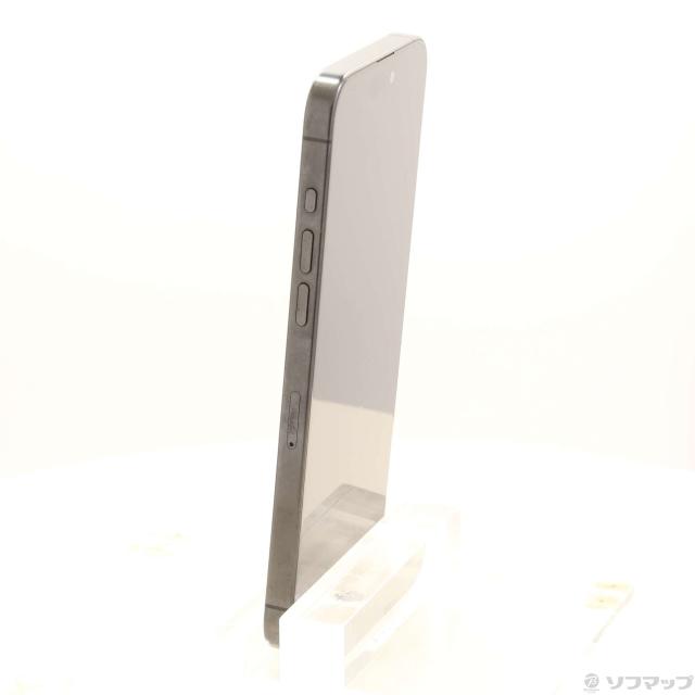 (中古)Apple iPhone15 Pro Max 256GB ブラックチタニウム MU6P3J/A SIMフリー(198-ud)