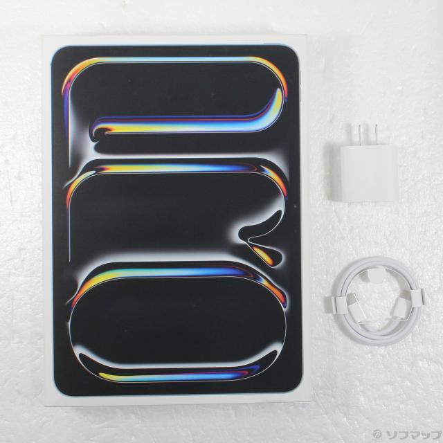 (中古)Apple iPad Pro 11インチ 第5世代 標準ガラス 256GB シルバー 3M773J/A Wi-Fi(348-ud)_4
