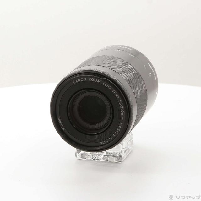 (中古)Canon EF-M 55-200mm F4.5-6.3 IS STM グラファイト(352-ud)