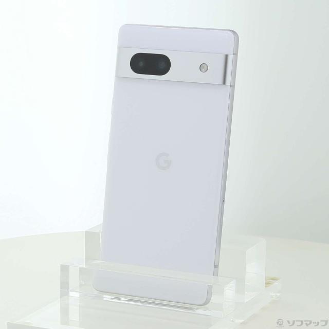 (中古)GOOGLE Google Pixel 7a 128GB スノー au SIMフリー(258-ud)