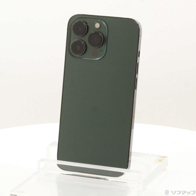 中古)Apple iPhone13 Pro 128GB アルパイングリーン MNDX3J/A
