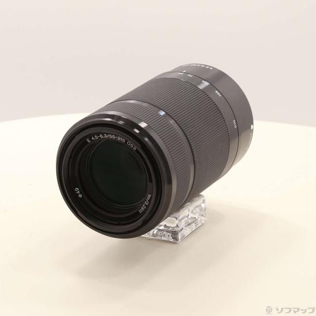 (中古)SONY E 55-210mm F4.5-6.3 OSS SEL55210 ブラック (Eレンズ)(368-ud)