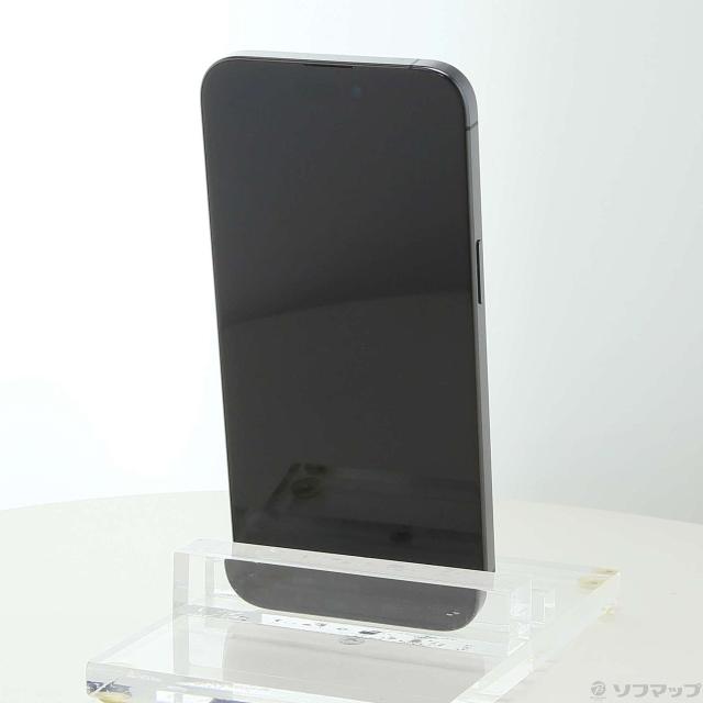 (中古)Apple iPhone15 Pro Max 256GB ブラックチタニウム MU6P3J/A SIMフリー(276-ud)