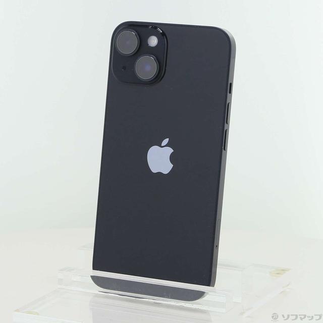 (中古)Apple iPhone14 128GB ミッドナイト MPUD3J/A SIMフリー(352-ud)