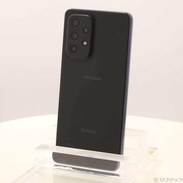 (中古)SAMSUNG Galaxy A53 5G 128GB オーサムブラック SC-53C docomo SIMフリー(368-ud)