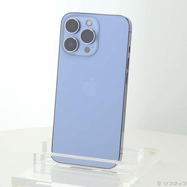 (中古)Apple iPhone13 Pro 256GB シエラブルー MLUU3J/A SIMフリー(297-ud)