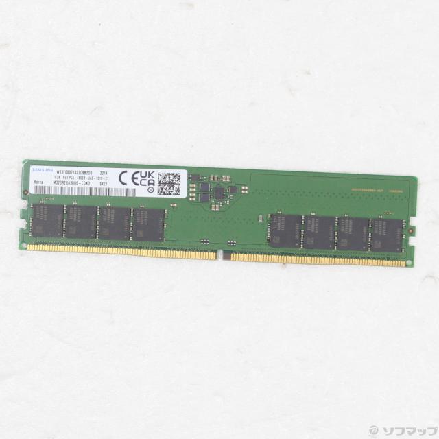(中古)288P PC5-38400 DDR5-4800 16GB(344-ud)