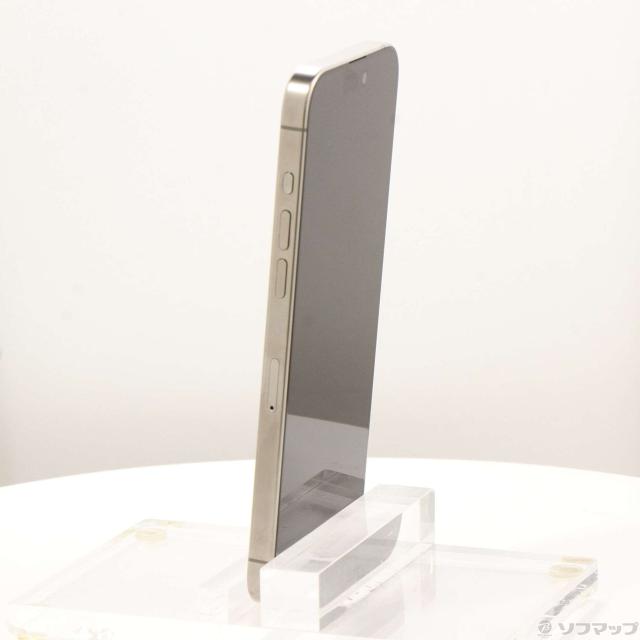 (中古)Apple iPhone15 Pro Max 256GB ナチュラルチタニウム MU6R3J/A SIMフリー(198-ud)