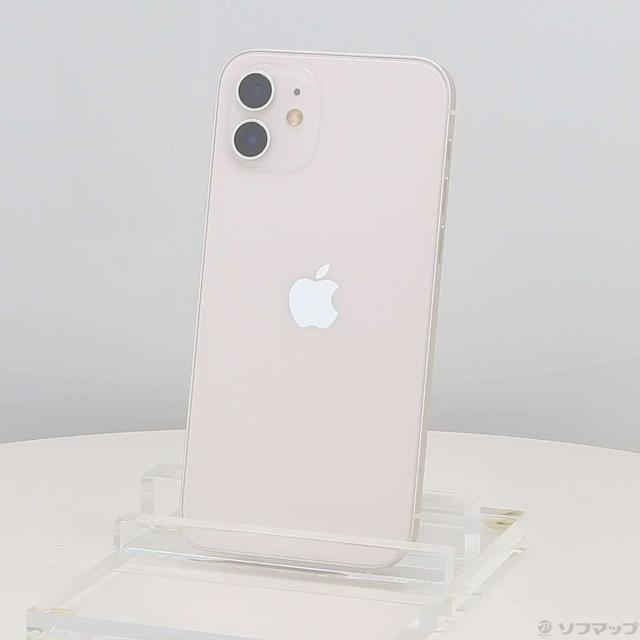 (中古)Apple iPhone12 128GB ホワイト MGHV3J/A SIMフリー(377-ud)