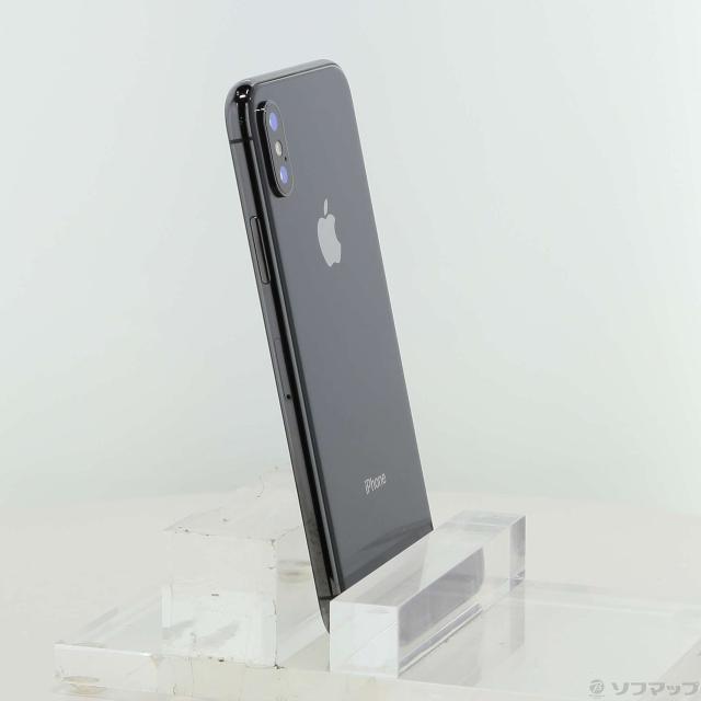 中古)Apple iPhoneX 64GB スペースグレイ MQAX2J/A SIMフリー(247-ud
