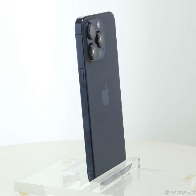 (中古)Apple iPhone15 Pro Max 256GB ブルーチタニウム MU6T3J/A SIMフリー(198-ud)