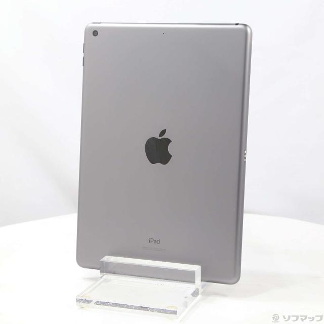 中古)Apple iPad 第7世代 128GB スペースグレイ MW772J/A Wi-Fi(371-ud