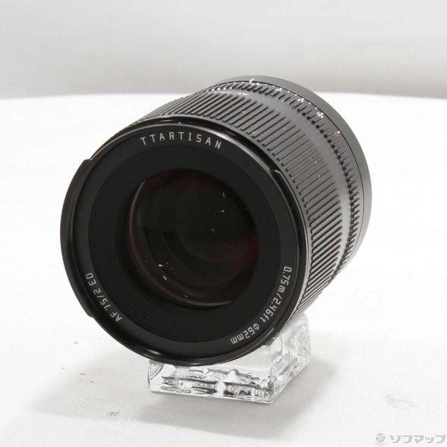 (中古)銘鏡光学 TTArtisan 75mm f/2 AF ソニーEマウント用 ブラック TT-75F2AF-E-B(262-ud)