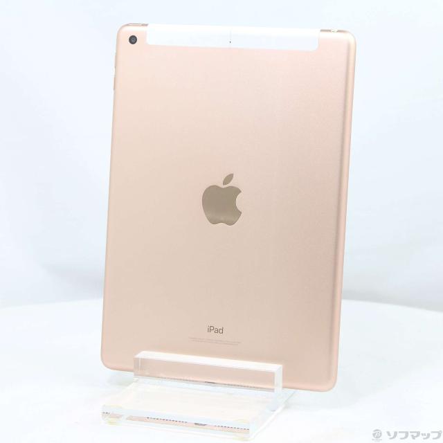 (中古)Apple iPad 第6世代 128GB ゴールド MRM22J/A SIMフリー(297-ud)
