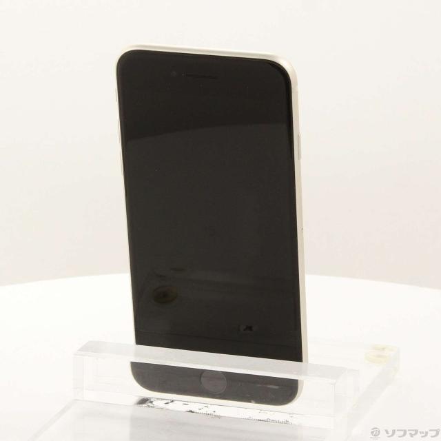 (中古)Apple iPhone SE 第3世代 64GB スターライト MMYD3J/A SIMフリー(198-ud)_2
