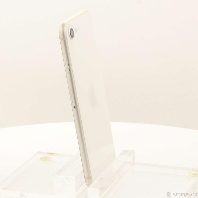 (中古)Apple iPhone SE 第3世代 64GB スターライト MMYD3J/A SIMフリー(198-ud)_3