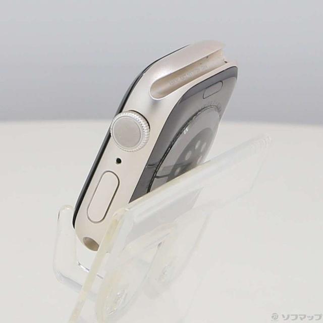 (中古)Apple Apple Watch Series 7 GPS 41mm スターライトアルミニウムケース バンド無し(262-ud)_1