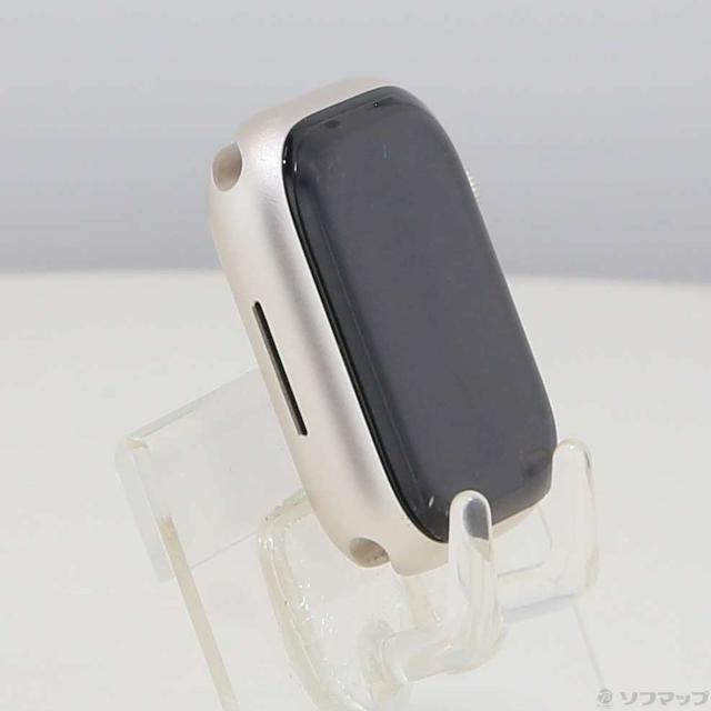 (中古)Apple Apple Watch Series 7 GPS 41mm スターライトアルミニウムケース バンド無し(262-ud)_3