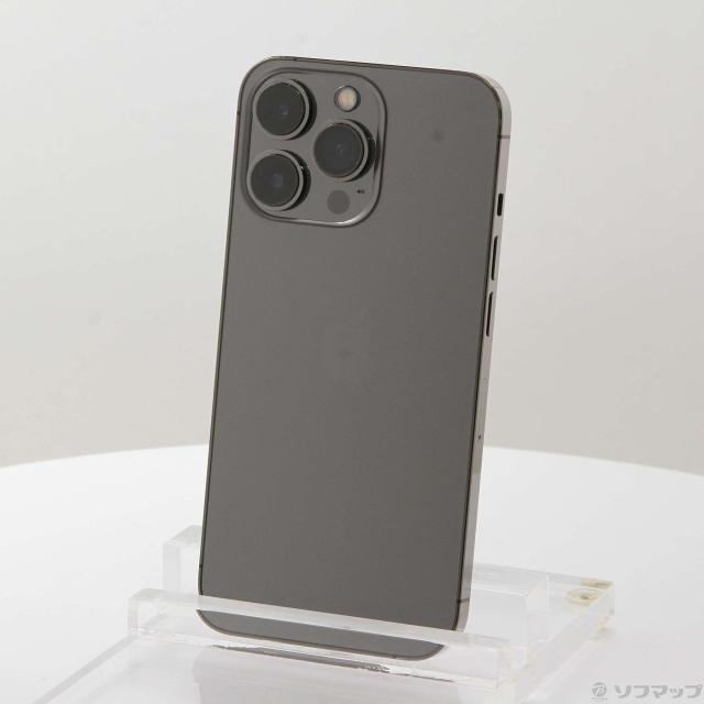 (中古)Apple iPhone13 Pro 128GB グラファイト MLUE3J/A SIMフリー(262-ud)