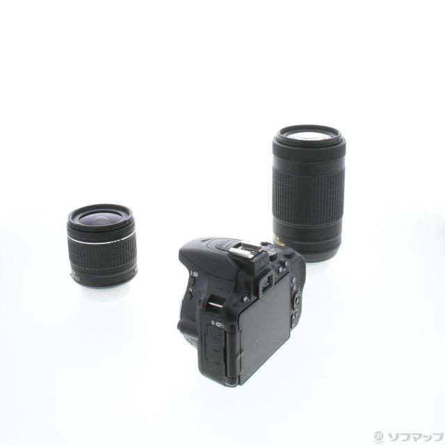 中古)Nikon NIKON D5600 ダブルズームキット ブラック(262-ud) 【公式