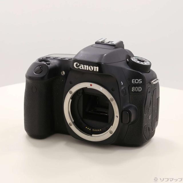 (中古)Canon EOS 80D 上半身 黒いこと(262-ud)