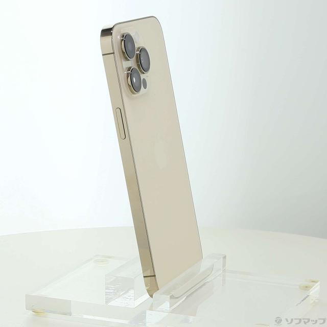 (中古)Apple iPhone14 Pro Max 256GB ゴールド MQ9D3J/A SIMフリー(352-ud)_3