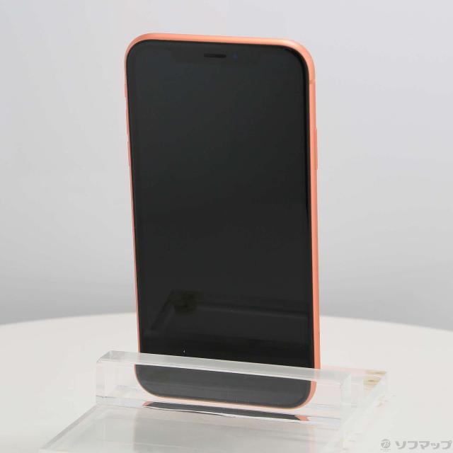 (中古)Apple iPhoneXR 64GB コーラル MT0A2J/A SIMフリー(305-ud)_2