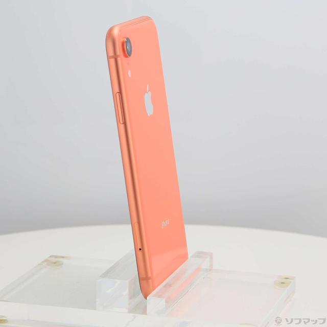 (中古)Apple iPhoneXR 64GB コーラル MT0A2J/A SIMフリー(305-ud)_3