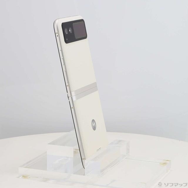 直営店＆正規通販 motorola razr 40 SIMフリー バニラクリーム 新品