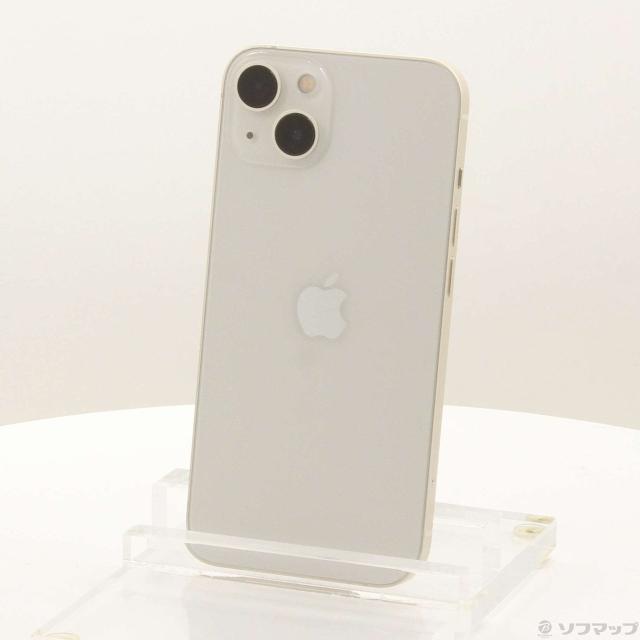 (中古)Apple iPhone13 128GB スターライト MLND3J/A SIMフリー(269-ud)