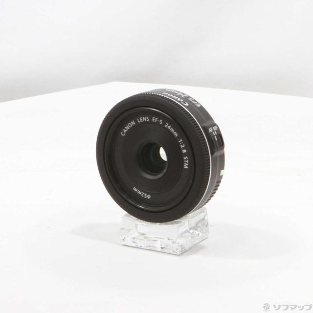 (中古)Canon Canon EF-S 24mm F2.8 STM EF-S2428STM レンズ(262-ud)