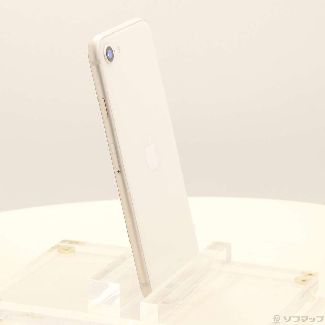 (中古)Apple iPhone SE 第3世代 64GB スターライト MMYD3J/A SIMフリー(371-ud)_3